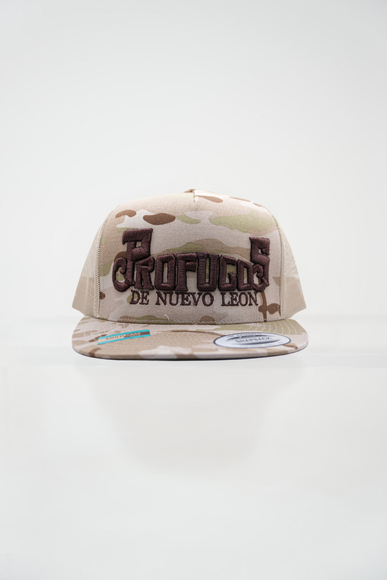 Prófugos Camo/Brown Snapback