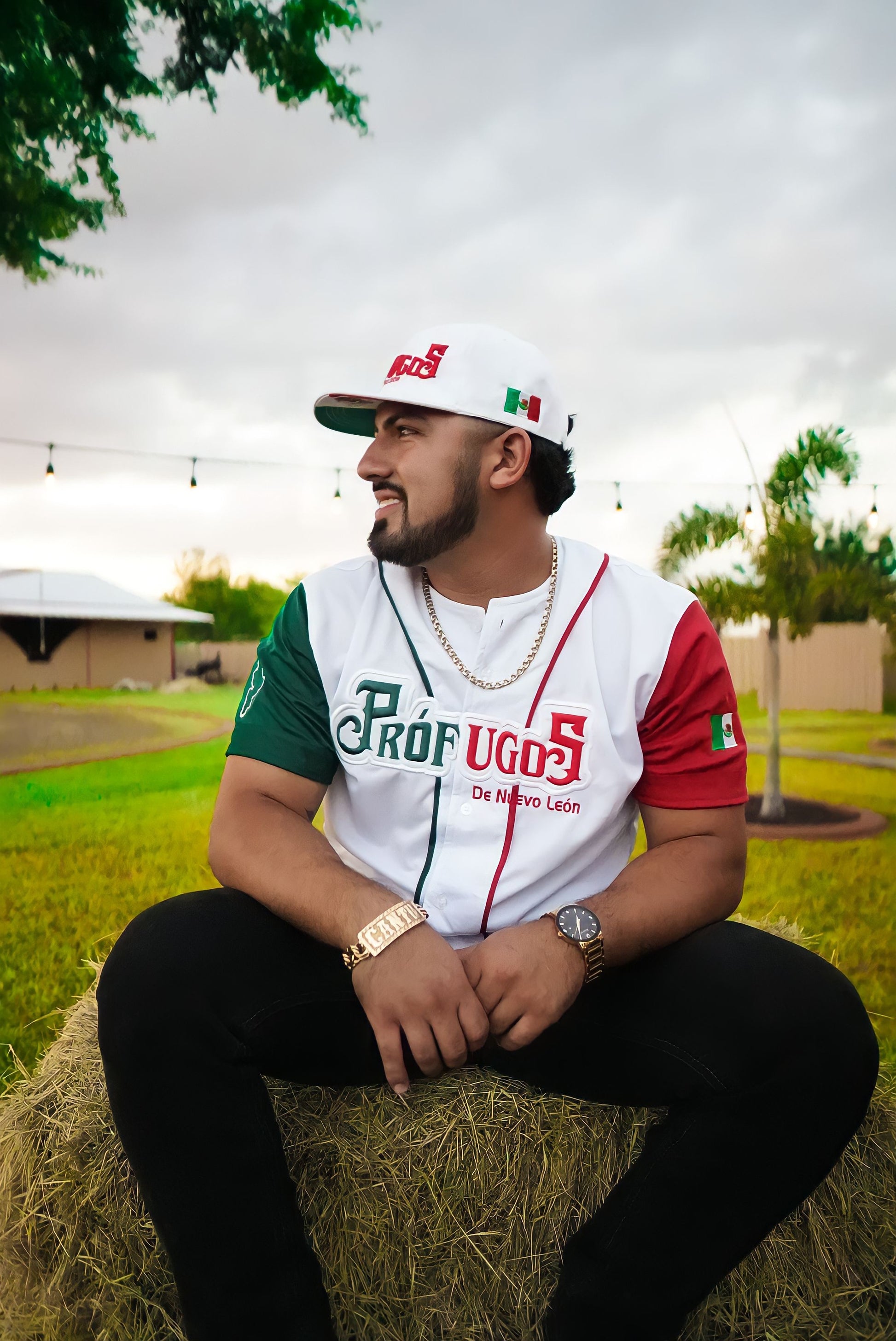 Profugos White Baseball Jersey –